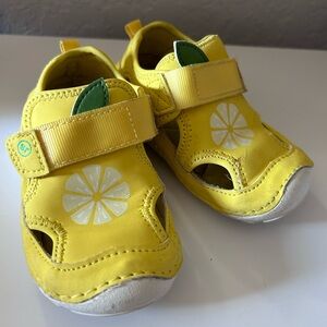 Stride Rite Baby Shoes Lemon Yellow